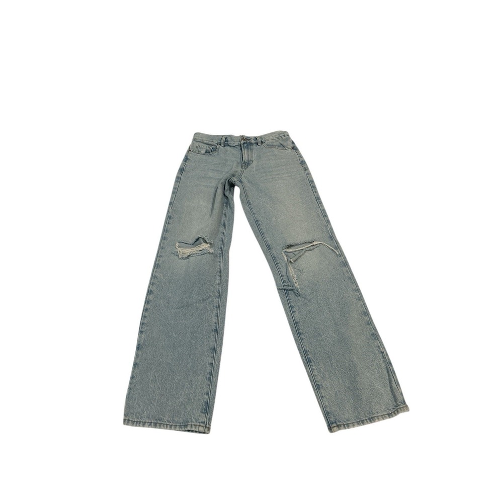Pacsun Jeans Womens Size 24 Light Blue 90's Boyfriend High‎ Rise Straight